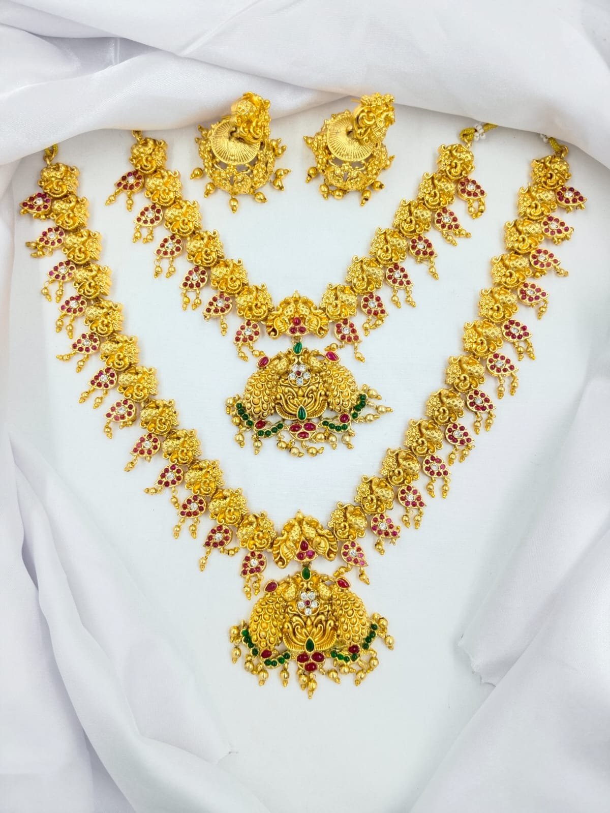 WhatsApp Image 2024-11-02 at 4.48.34 PM (1) Premium Quality Multi-Color Matte Finish Combo Jewelry Set