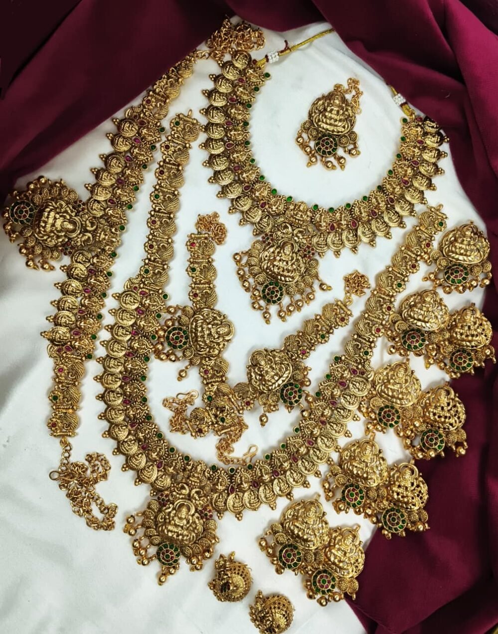 premium quality matte finish bridal set